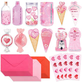 Valentines Day Cards With Envelopes For Kids Valentines Scratch And Sniff Cards Scented Cards School Classroom Gift Exchange Party Favors 30Pcs
