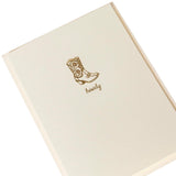 Cowgirl Boots Cards, Pack Of 10 Cards With Envelopes, All Occasion Greetings, Blank Inside, Gold Foil Embossing, La Petite Press Collection Boxed Set, 3.25" X 4.75"