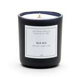 Boujee Candle, Made With Soy Wax And Essential Oils, Black Violet & Saffron & Plum Fragrance, 12 Oz.