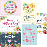 Mothers Day Cards 12 Pack Floral Happy Mother’S Day Blank Note Greeting Card With Envelopes