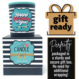 Happy Birthday Candle - Scented Candles For Women - Relaxing Candle Gift - Mom, Sister, Coworker, Best Friend, Aunt, Teacher, Nurse, Grandma - Stress Relief Candle For Her