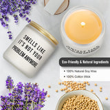 Retirement Gifts For Women Men, Funny Retiring Farewell Gifts For Coworkers Boss, Retired Gift For Friend Nurse Teacher Dad Mom, Goodbye Leaving Job Divorce Breakup Going Away Present Candle