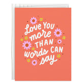 Hallmark Good Mail Mother's Day Card (Heart Hands) for Birthdays, Love, Valentine's Day, Thinking of You