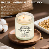 Pregnancy Announcement For Grandparents, One More Grandchild To Spoil, Baby Announcements Ideas, Lavender Scented Candle, Surprise Reveal Gift