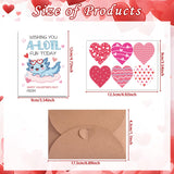 Valentines Cards For Kids Classroom, 48 Pack Axolotl Valentine'S Day Cards For Kids School, Cute Axolotl Valentine Exchange Card Bulk With Envelopes Stickers Gifts For Girls Boys