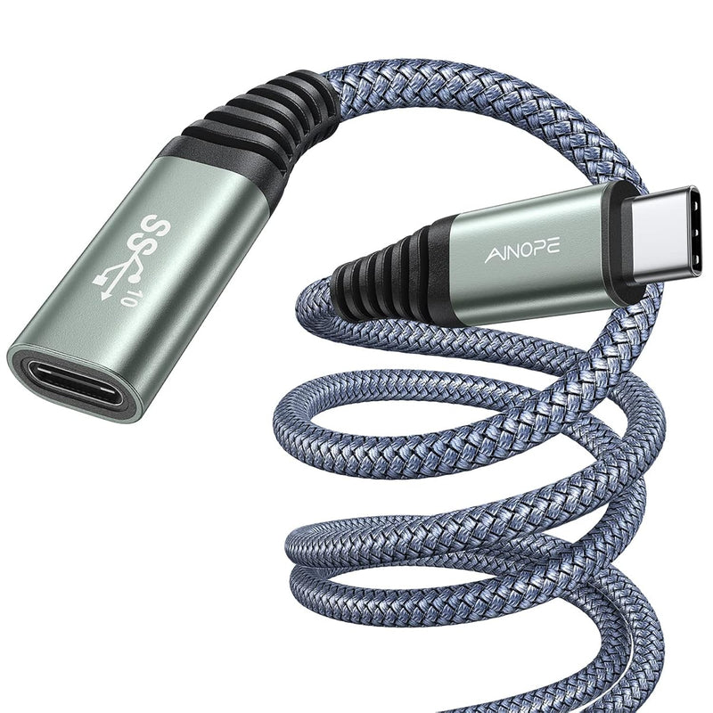 [2M/6.6Ft Usb C Extension Cable, 10Gbps/Usb3.2 Fast Transfer Usb Type C Extend