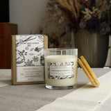 Non Toxic Candle - Soy Cinnamon Vanilla Scent, Highly Scented Spring Candle For Home, New Home Gift, Luxury Scents