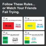 Fk. The Game - Fun Drinking Game For Adults, Perfect Party Game Night, Hilariously Social Card Game