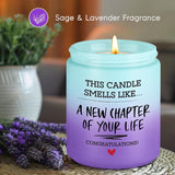 New Chapter Candle, Congratulations Gifts For Women Men, Coworker Friend, Leaving Job, New Beginnings Gifts For Women Men, Breakup, Divorce, Retired, Moving Away Congrats Presents Ideas