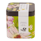 Pre de Provence Le Jardin Collection Scented Candle & Tin, Soy Blend, 21+ Burn Time, 3.5 oz, Rhubarb & Lychee