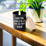 Gifts For Him Husband Boyfriend Funny Unique Christmas Anniversary Valentines Day Birthday Gag Gifts For Him Men Adults Bachelorette Bridal Shower For Bride Sandalwood Scented Candle