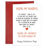 Valentines Day Card For Her Him Romantic Valentines Day Cards Gifts For Boyfriend Girlfriend Love Cards For Husband Wife Women Men Sweet Anniversary Birthday Gift Greeting Card With Envelope