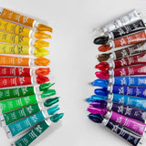 Signature Gouache Paint, 24 X 0.4Oz (12Ml), Semi-Matte Finish, 24 Colors, Suitable For Use With Canvas, Watercolor Paper, Watercolor Paints And Mixed Media