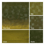 Artist Oil Paint - Olive Green, 40 Ml, Non-Yellowing, Rich & Creamy Consistency, Maximum Pigment Load, Small Batch Milled Oil Paints Made In The Usa For Professional Artists