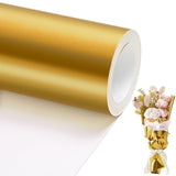 Golden Metallic Wrapping Paper Roll- 17In X 49Ft Metal Wrapping Paper Roll For Gift Wrapping Solid Color Paper For Christmas,Birthday,Wedding,Baby Shower Pap12Gd15