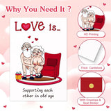 Funny Valentines Day Card - Naughty Valentines Day Card For Him Her Anniversary Birthday Gift With Envelope For Boyfriend Girlfriend Husband Wife Old Women Men Parents