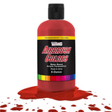 Transparent Bright Red Acrylic Special Effects Airbrush Paint - 8Oz Ready To Spray Air Brush Paint For Nails, Models, Fabric - Water-Based Air Brush Painting