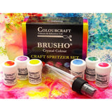 Brusho Craft Spritzer Set 6 Colors