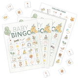 Winnie Baby Shower Games For Baby Shower Decoration, Pooh Bingo Cards For 30 Players Kids Birthday Reveal Party Games Favors Supplies Decorations Souvenirs Gifts