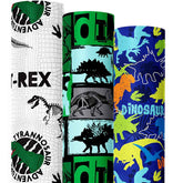 Dinosaur Wrapping Paper Rolls 3 Rolls 17 Inch X 120 Inch Happy Birthday Wrapping Paper Girl Kids Boy Dinosaur Wrap Paper For Dinosaur Party Birthday Wrapping Paper
