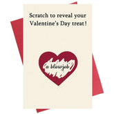 Scratch Valentine’S Day Card, Special Interactive Funny Naughty Card For Boyfriend Husband Fiance