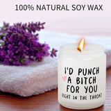Valentines Day Gifts For Her, Birthday Gifts For Women, Mothers Day Christmas Scented Candle, Funny Candle For Women, Sister Galentines Easter Gift For Sisters, Friend Anniversary 7Oz