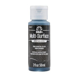 FolkArt multisurface metallic paint, 2 oz, Charcoal Black