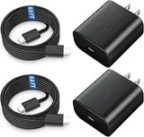 45W USB C Fast Wall Charger with 6.6FT Cable for Samsung Galaxy Phones