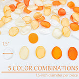 300Pcs Silk Rose Flower Petals Burnt Orange Artificial Flower Petals Fake Rose Petals For Wedding Flower Girl Basket Bridal Shower Aisle Runner Party Romantic Night Valentines Day Decoration