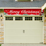 Merry Christmas Outdoor/Indoor Xmas Decorations - Party Banners For Porch, Railing, Fence & Yard - Festive Clearance
