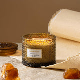 Sahara Amber Candle – Bergamot, Clove & Amber | 12 Oz Large 2-Wick Soy Wax Candle | 60 Hours Clean Burn | Gift-Ready For Hosts & Gatherings | Elegant Home Décor
