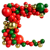 Red Green And Gold Balloon Garland Kit For Birthday Baby Shower Wedding Christmas Party Decoration