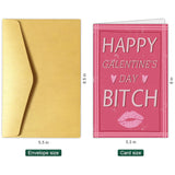 Funny Galentines Day Card For Her, Happy Galentine'S Day Card For Bestie Sister, Galentines Day Gift For Women Lady Girl, Best Friend Galentine'S Day Card