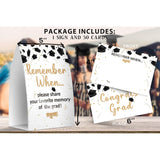 Graduation Share A Memory Cards - Pack Of 1 Sign And 50 Memory Cards, Graduation Party Supplies 2026(008)