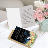 Funny Weirdos Valentine'S Day Card, Starry Sky Valentines Day Card For Husband Wife, Romantic V-Day Cards For Gf Bf Fiance Fiancee