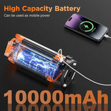 Rechargeable Camping Light with Detachable Tripod Stand 2200LM Portable Cordless LED Work Light