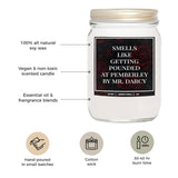 You Nique Designs Pride And Prejudice Gifts, Jane Austen Gifts 8Oz Candle, Cool Surprise For Bookworms, Book Themed Present, Unique Bookworm, Bookish Ideas For Book Readers (Lavender & Vanilla)