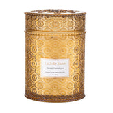 Santal Himalayen Candle - Sandalwood, Fig & Amber |19 Oz Large Wooden Wick Candle | Natural Soy Wax | 90 Hours Clean Burn | Gift-Ready For Hosts & Gatherings | Elegant Home Décor