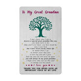 Valentines Day Card For Great Grandma - Gifts For Great Grandma Grandmother Birthday Easter Thanksgiving Card