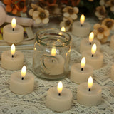 Flameless Led Tealight Candles, Battery Operated Fake Led Lights Electric Flickering Tea Lights For Wedding Party Halloween Christmas Party Theme Party, Holiday Decor Home Decorations, Set Of 12