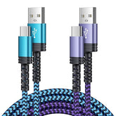 2 Pack 3FT USB C Cable Fast Charging Type C Cord for Samsung Galaxy Motorola Android