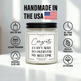 House Warming Gift Ideas For New Home 2025 - Funny Housewarming Candle, New Apartment Decor, Neighbor Present For Women, Men, Friends, Couple, Unique, Birthday, Scented 100% Soy Wax, Made In Usa