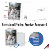 - 1 Funny Happy Birthday Greeting Card - Old Woman Humor, Notecard Talk Bubbles - Old Troublemakers C3567Bdg