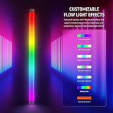 TL60 RGB Tube Light 20W Full Color LED Video Wand App DMX Control with Adapter Mount Bag