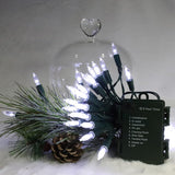 Battery Operated String Lights, 50 Led 18Ft Christmas Lights Mini Lights With Timer & 8 Modes, For Christmas Tree Wreath