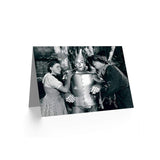 Greetings Card Birthday Gift Movie Film Still Wizard Oz Garland Bw