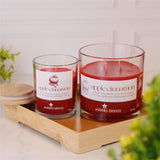 7Oz Apple Cinnamon Scented Candle For Home, Cozy Aromatherapy Candle, Long-Lasting Candle Gift For Women And Men