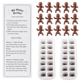 My Water Broke Baby Shower Game With 80 Mini Plastic Babies, 3 Ice Cube Trays And 1 Sign, Used For Ice Baby Shower Games, Black
