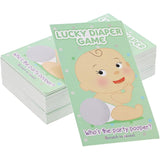 Scratch Off Baby Shower Game Cards - 60 Pack, Multicolor Paper - Baby Shower Games & Scratch Off Activity