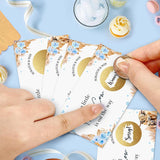 Holy Cow Scratch Off Game Cards (50-Pack) - Fun & Simple Baby Shower Activity For Boys, 'A Little Holy Cow Is On The Way' Theme, Blue Highland Cow Themed Party Game -C3